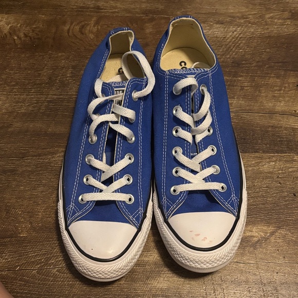 Converse Chuck Taylor Blue White Sneakers - Picture 3 of 3